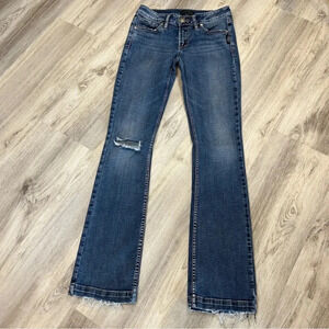 Silver Jeans / Elyse Slim Boot Low Rise Denim Jeans / Women’s W25 L31